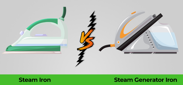 steam iron vs steam generator iron looks